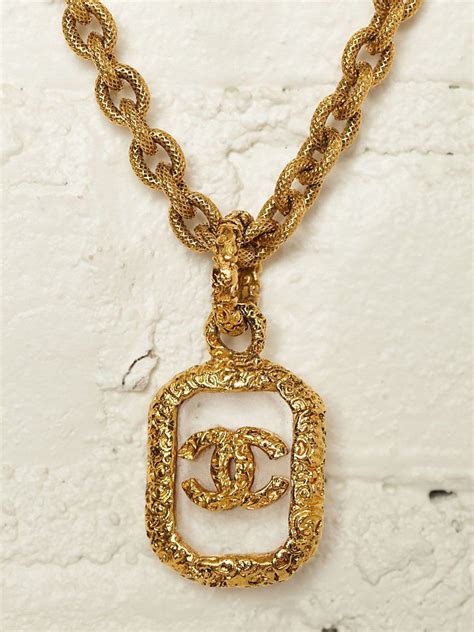 chanel coco necklace|vintage coco chanel necklace.